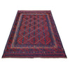 Red Color Mashwani Area Rug – 4' 10" x 6' 5" ft (147 x 196 cm) | SKU: R39735