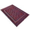 Red Color Mashwani Area Rug – 4' 10" x 6' 5" ft (147 x 196 cm) | SKU: R39735