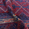 Red Color Mashwani Area Rug – 4' 10" x 6' 5" ft (147 x 196 cm) | SKU: R39735