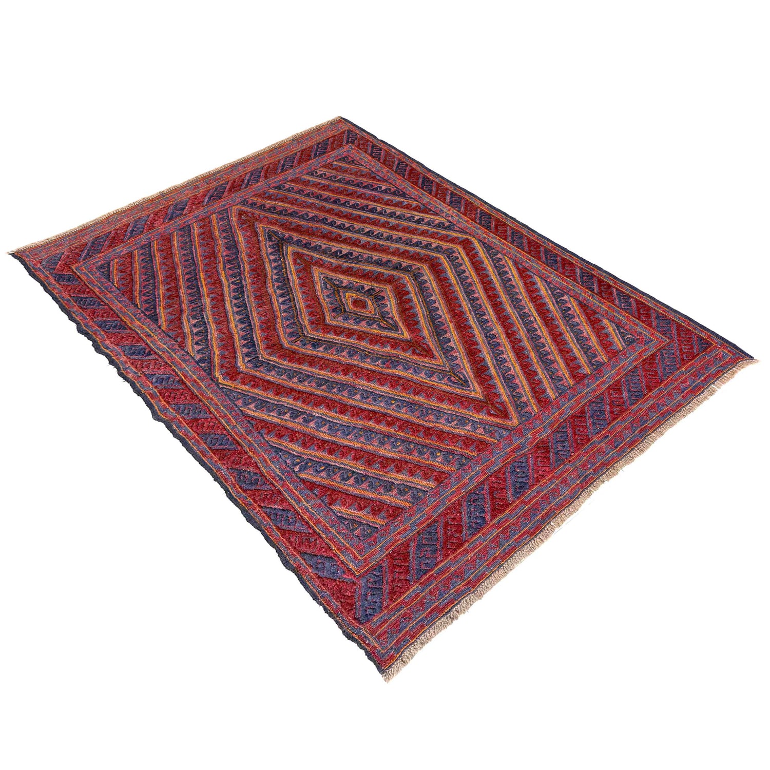 Hand Knotted Mashwani Area Rug – 4' 11" x 6' 0" ft (149 x 182 cm) | SKU: R39736