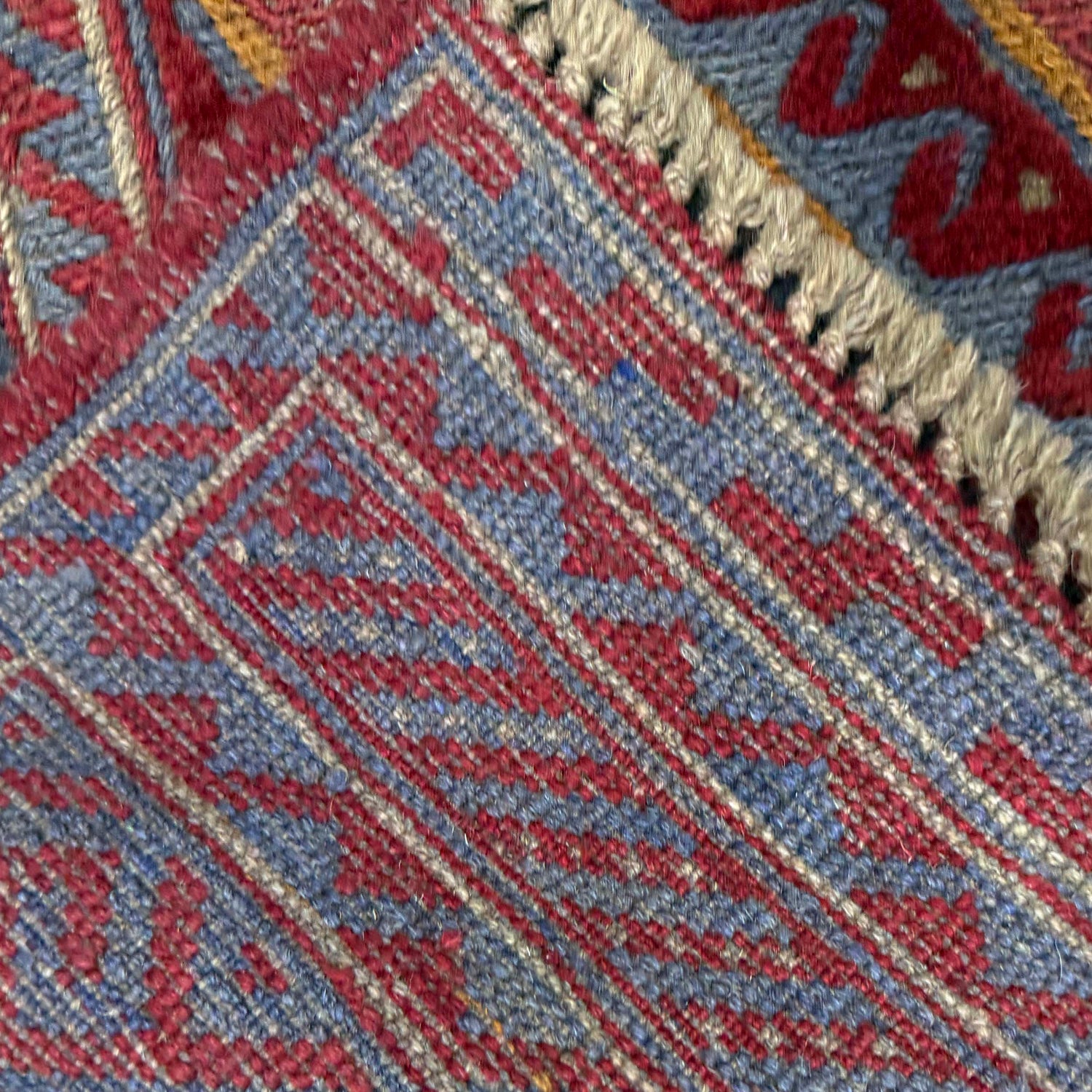 Handmade Mushwani Carpet – 4' 11" x 5' 10" ft (150 x 177 cm) | SKU: R39738