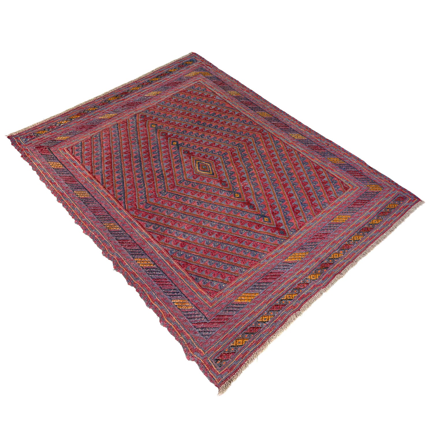Handmade Mushwani Carpet – 4' 10" x 6' 2" ft (147 x 187 cm) | SKU: R39740