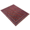Handmade Wool Mushwani Rug – 5' 0" x 6' 1" ft (153 x 185 cm) | SKU: R39742