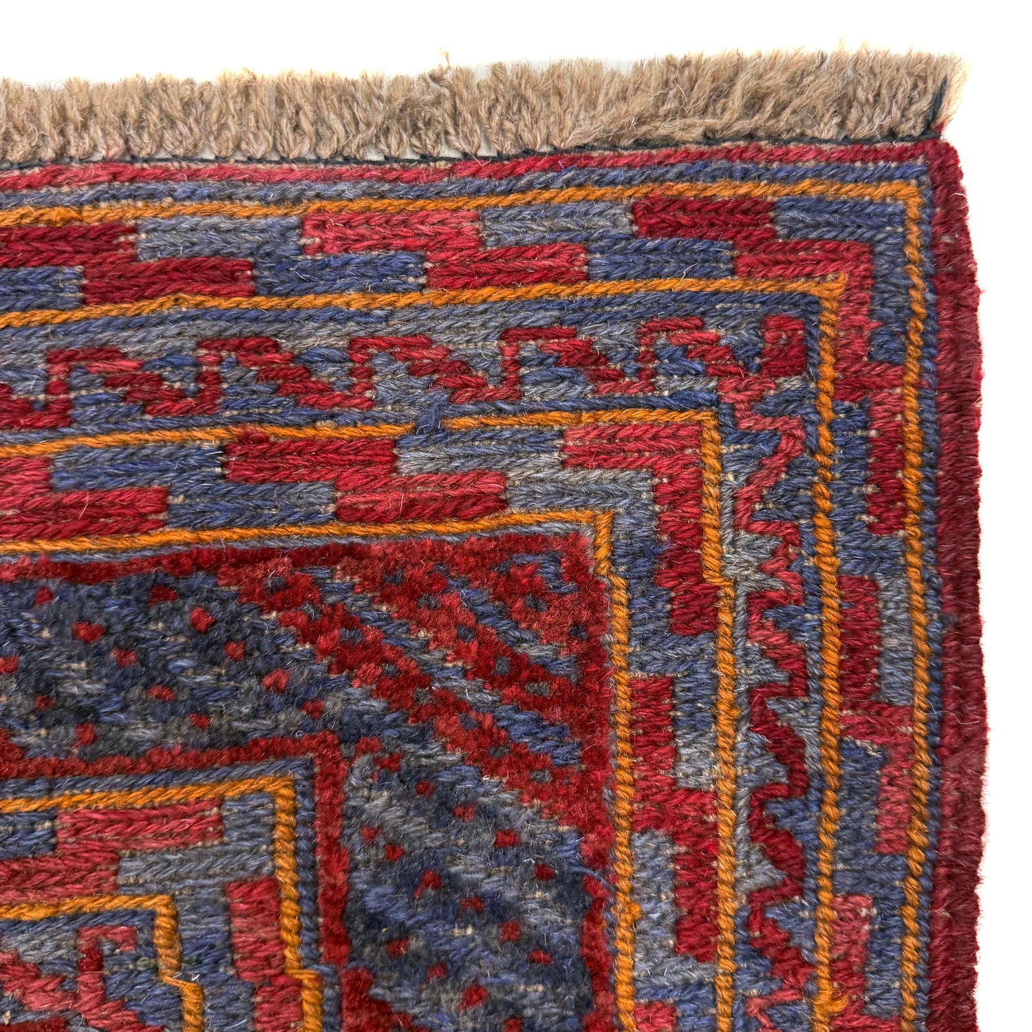 Handmade Wool Mushwani Rug – 5' 0" x 6' 1" ft (153 x 185 cm) | SKU: R39742