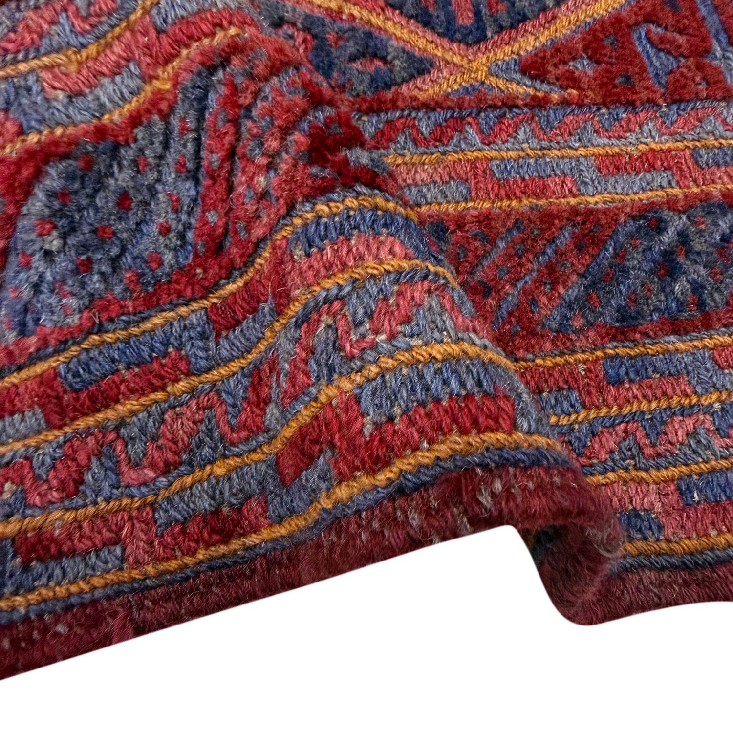 Handmade Wool Mushwani Rug – 5' 0" x 6' 1" ft (153 x 185 cm) | SKU: R39742