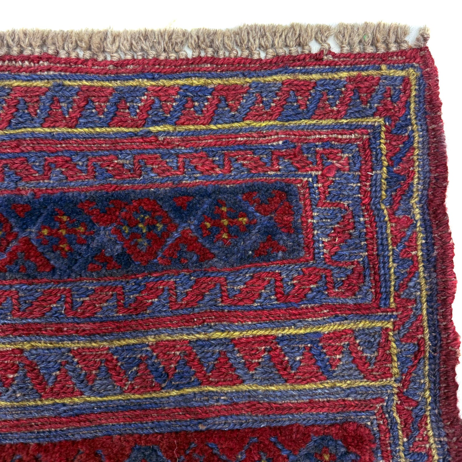Handmade Wool Mushwani Rug – 5' 2" x 5' 9" ft (157 x 176 cm) | SKU: R39743