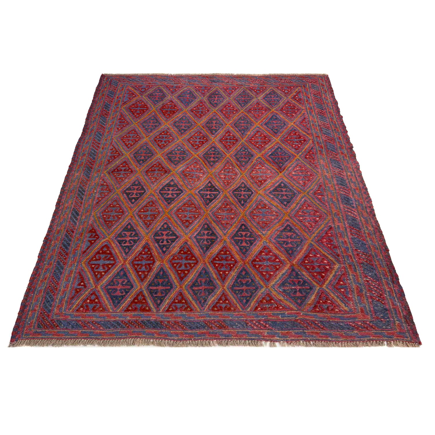 Hand Knotted Mashwani Area Rug – 4' 9" x 5' 11" ft (145 x 180 cm) | SKU: R39745