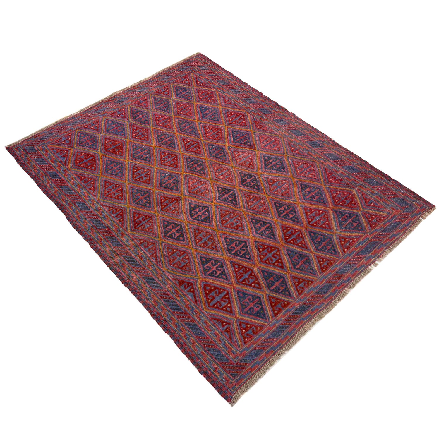 Hand Knotted Mashwani Area Rug – 4' 9" x 5' 11" ft (145 x 180 cm) | SKU: R39745