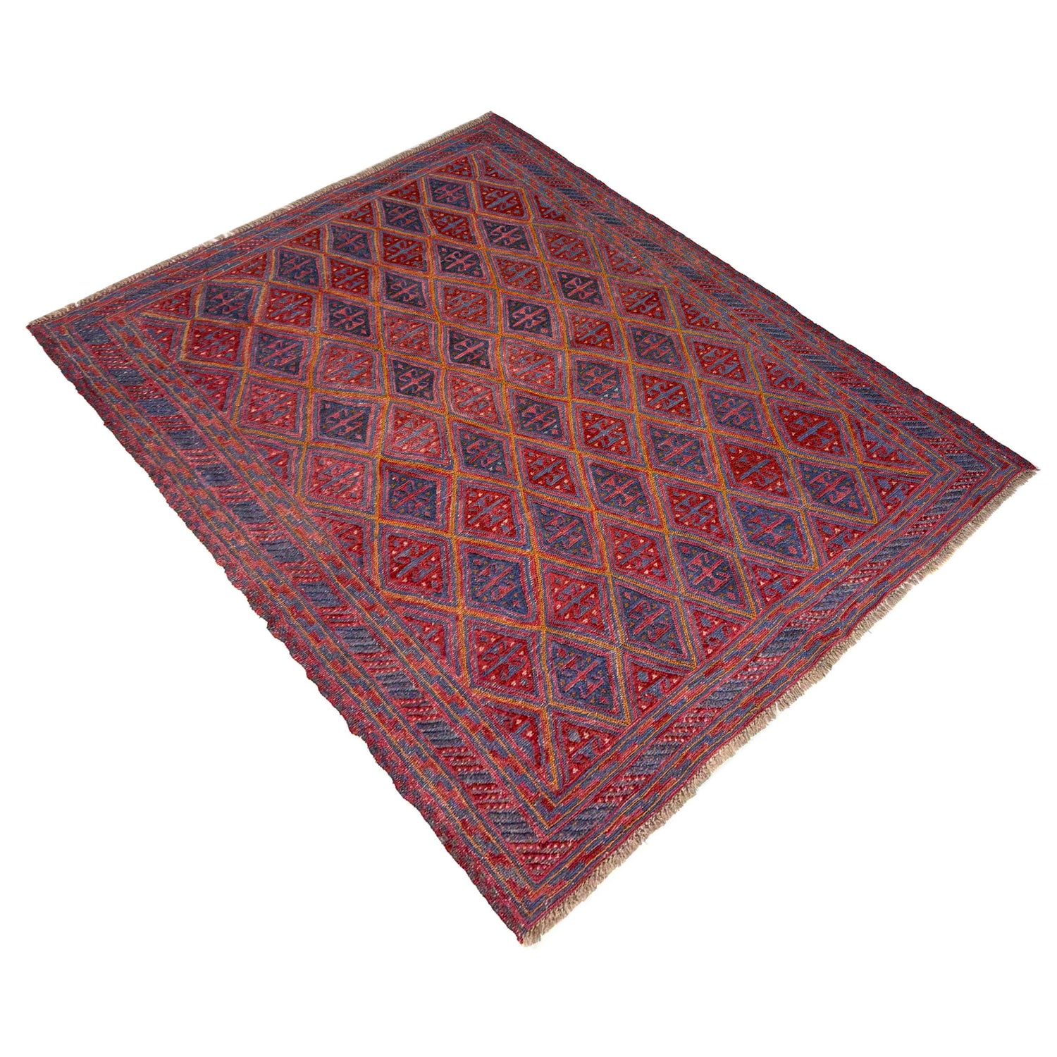 Hand Knotted Mashwani Area Rug – 4' 9" x 5' 11" ft (145 x 180 cm) | SKU: R39745