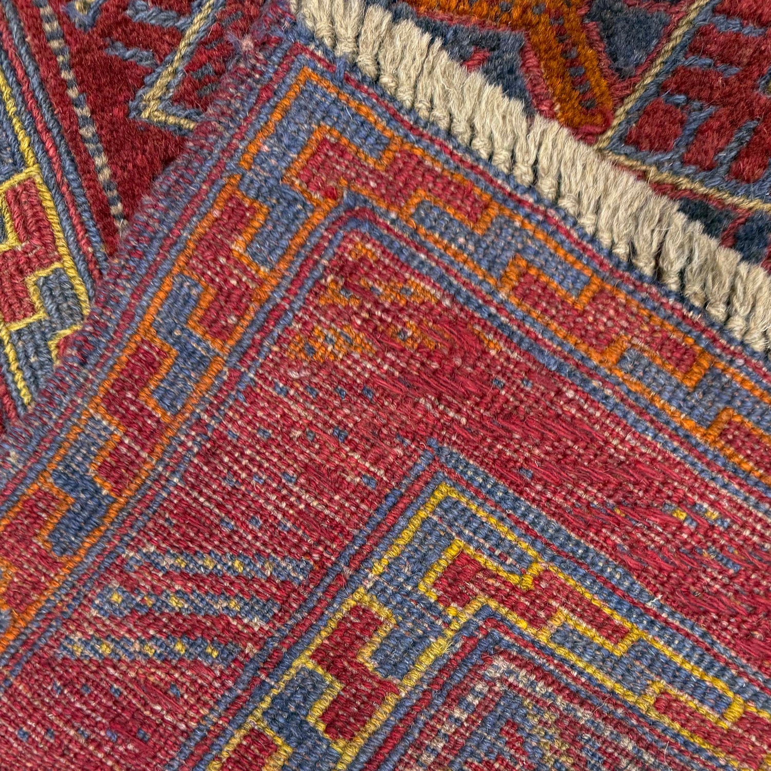Hand Knotted Mashwani Area Rug – 5' 1" x 6' 3" ft (154 x 191 cm) | SKU: R39746
