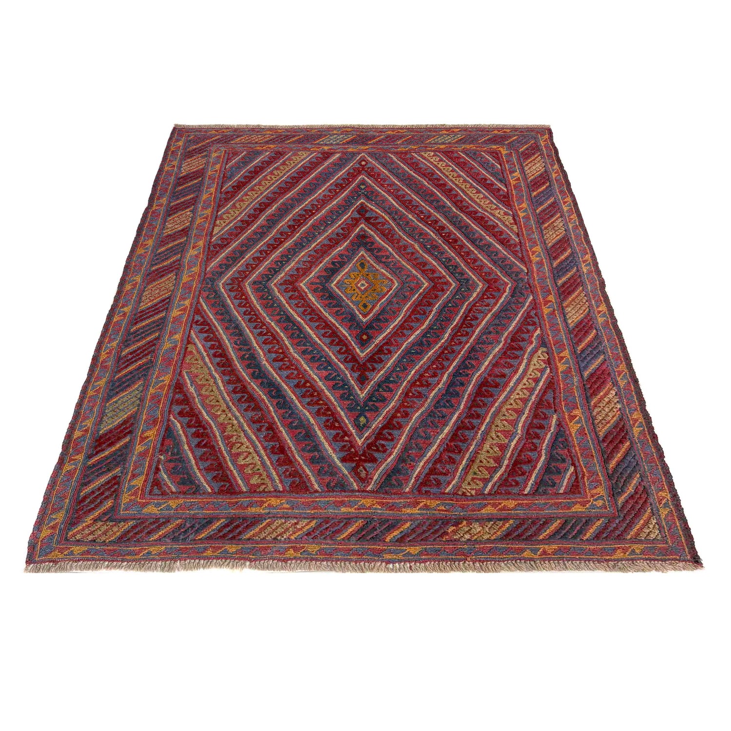 Hand Knotted Mashwani Area Rug – 4' 9" x 6' 0" ft (144 x 183 cm) | SKU: R39748