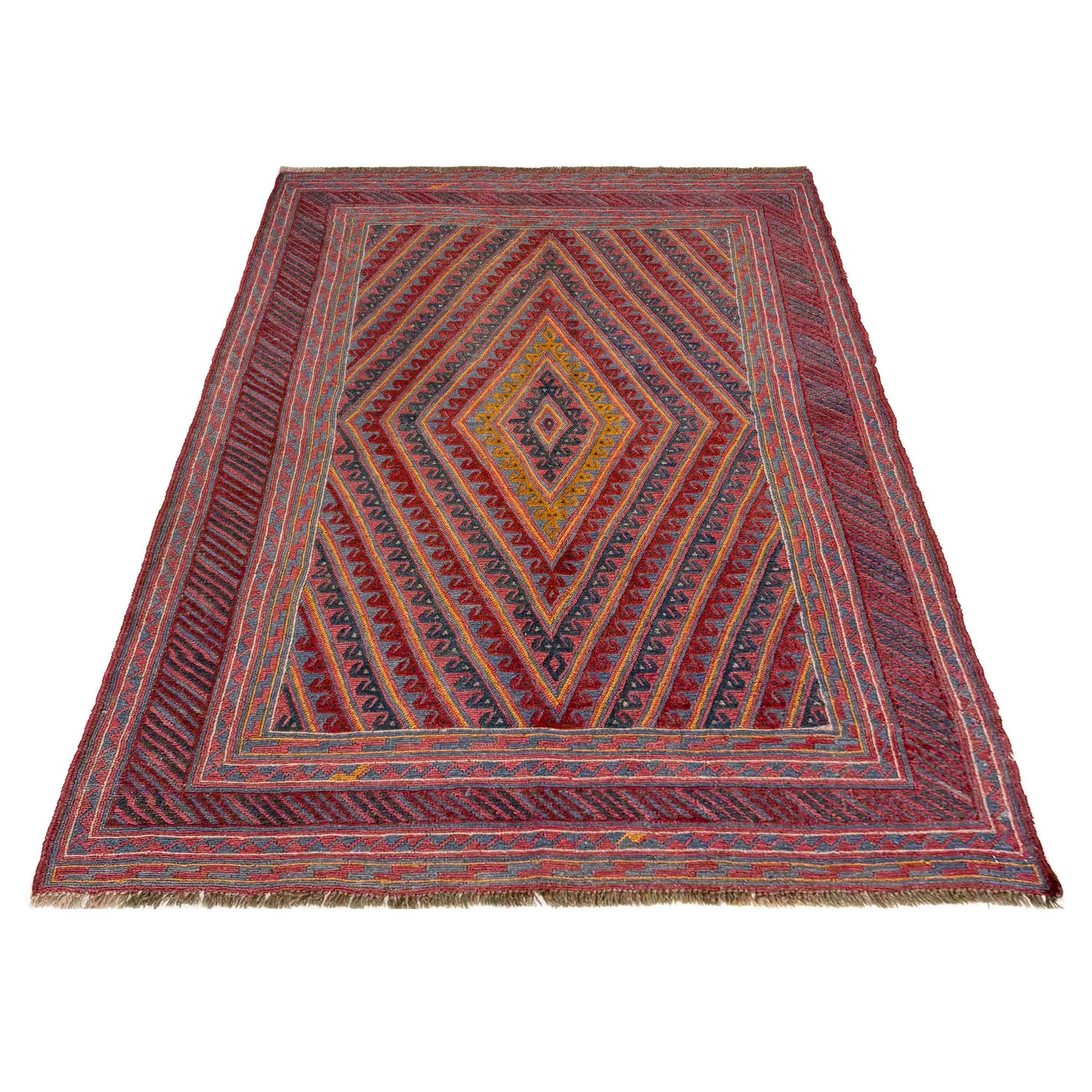 Hand Knotted Mashwani Area Rug – 4' 8" x 6' 5" ft (143 x 196 cm) | SKU: R39749