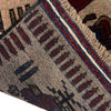 Hand-Knotted Brown Tank + Helicopter War Area Rug – 4' 4" x 5' 8" ft (132 x 173 cm) | SKU: R39754