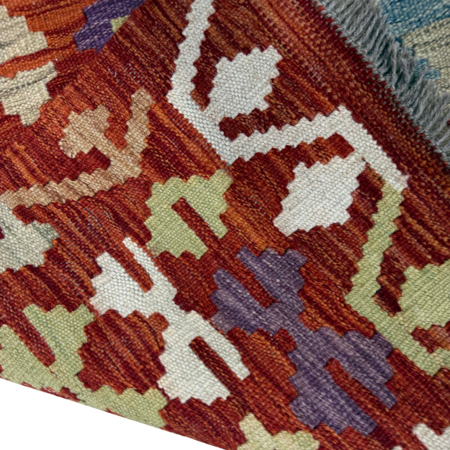 Hand Knotted Flatweave Kilim – 6' 9" x 9' 8" ft (207 x 295 cm) | SKU: R39759