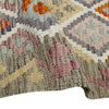 Hand Made Afghan Kilim – 6' 10" x 9' 8" ft (209 x 295 cm) | SKU: R39761