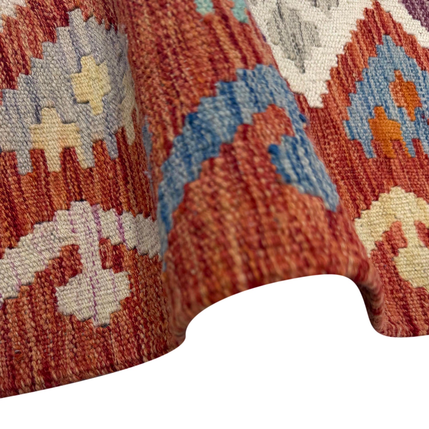 Handmade Vegetable Kilim – 6' 8" x 9' 7" ft (203 x 293 cm) | SKU: R39763