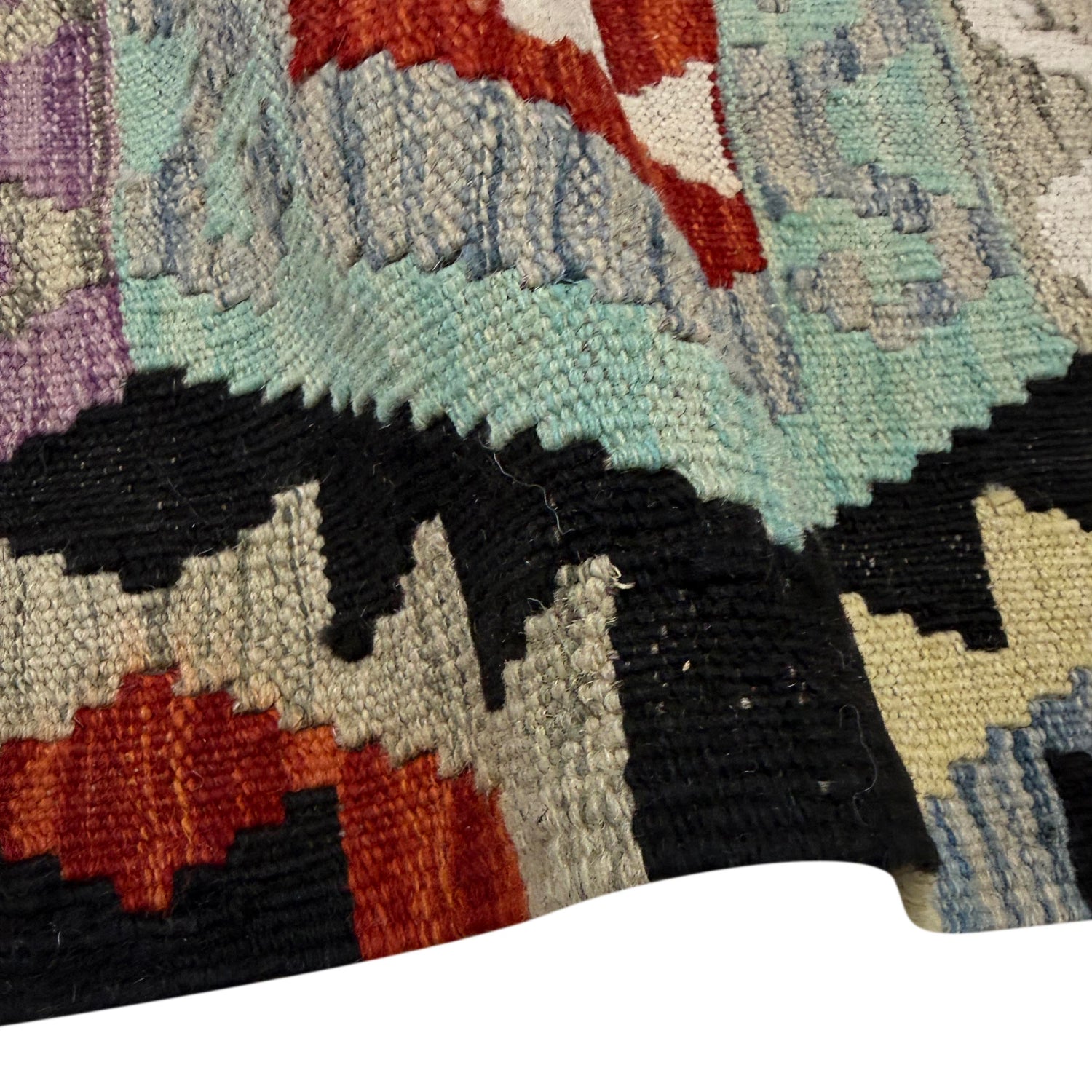 Handmade Vegetable Kilim – 6' 8" x 9' 7" ft (204 x 292 cm) | SKU: R39764