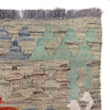 Hand-Knotted Multi Geometric Vegetable Kilim Area Rug – 8' 4" x 9' 9" ft (254 x 296 cm) | SKU: R39765