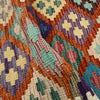 Colorful Flat-Weave Wool Kilim – 6' 7" x 9' 7" ft (200 x 293 cm) | SKU: R39769