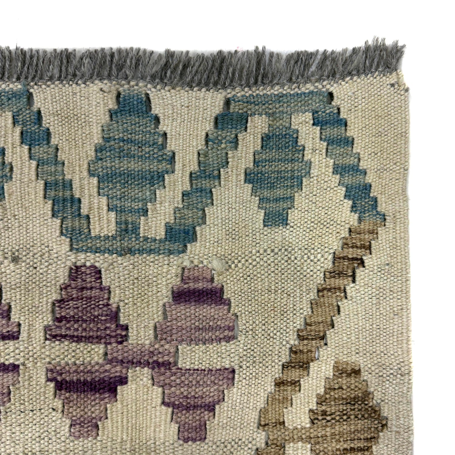 Handmade Vegetable Kilim – 7' 0" x 9' 11" ft (214 x 301 cm) | SKU: R39770