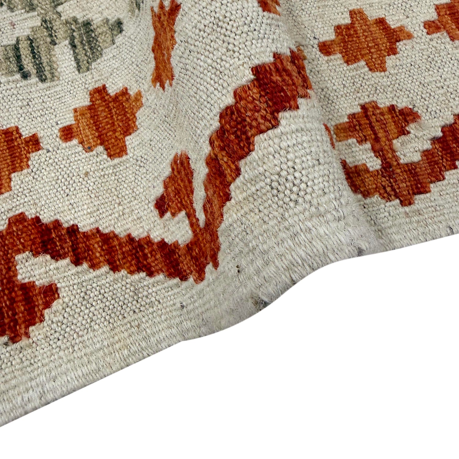 Handmade Vegetable Kilim – 4' 3" x 5' 11" ft (130 x 180 cm) | SKU: R39816