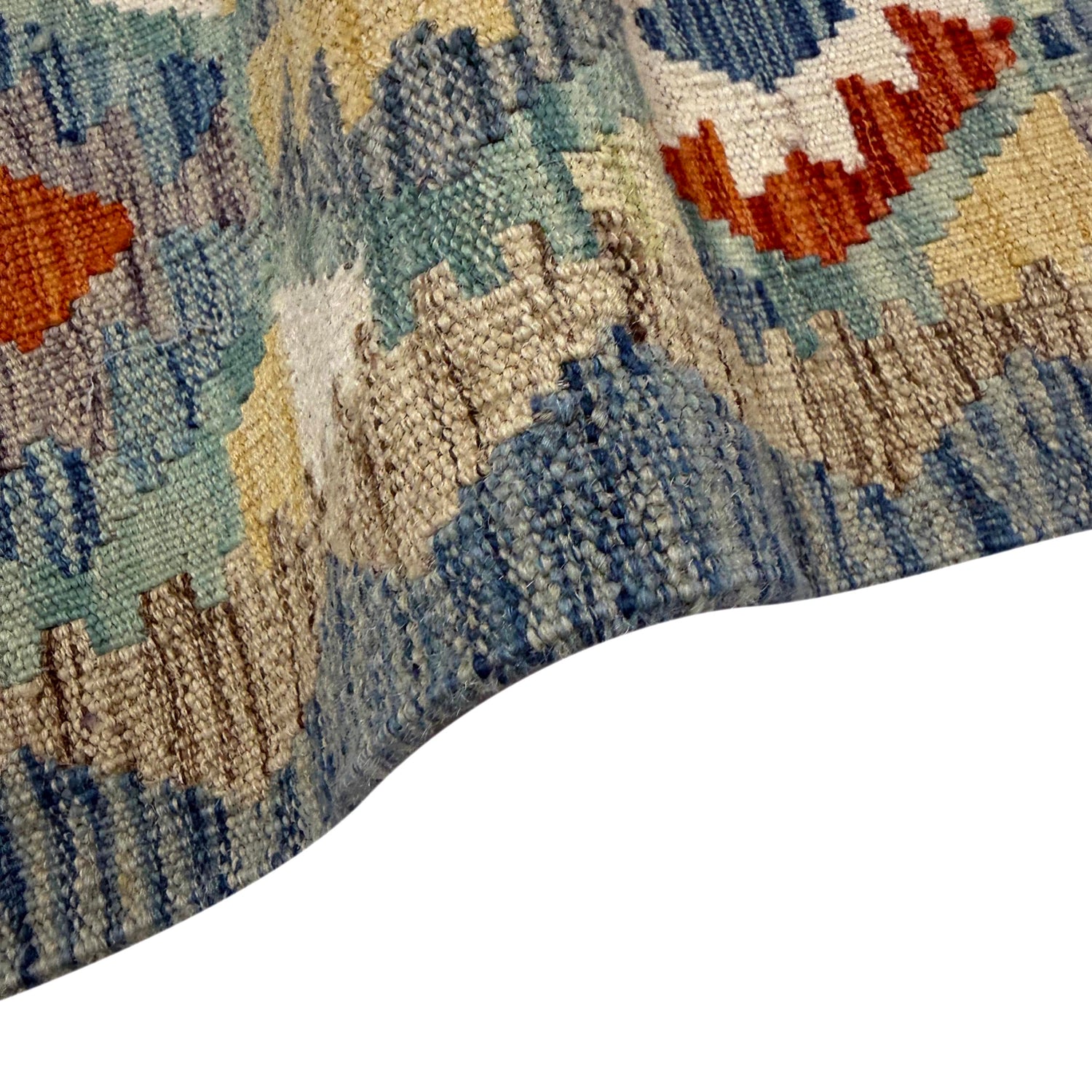 Hand Knotted Flatweave Kilim – 155 x 191 cm | SKU: R39818