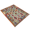 Handmade Vegetable Kilim – 4' 2" x 5' 9" ft (127 x 176 cm) | SKU: R39819