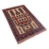 Baluchi Rug Handmade Beige Prayer Design 2x4 ft