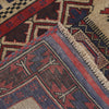 Baluchi Rug Handmade Beige Prayer Design 2x4 ft