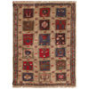 Baluchi Rug Handmade Brown Geometric 2x4 ft