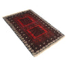 Baluchi Rug Handmade Multi Geometric 3x5 ft