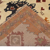 Kohistani Area Rug Handmade Beige Floral 5x8 ft