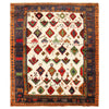 Kohistani Area Rug Handmade Beige Floral 4x6 ft