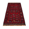 Baluchi Rug Handmade Red Prayer Design 3x5 ft