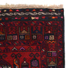 Baluchi Rug Handmade Red Prayer Design 3x5 ft