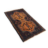 Baluchi Rug Handmade Multi Geometric 3x5 ft