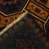 Baluchi Rug Handmade Multi Geometric 3x5 ft