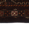 Baluchi Rug Handmade Multi Geometric 4x6 ft