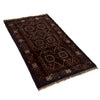 Baluchi Rug Handmade Multi Geometric 4x6 ft