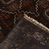 Baluchi Rug Handmade Multi Geometric 4x6 ft