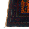 Baluchi Rug Handmade Orange Prayer Design 2x4 ft