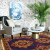 Baluchi Rug Handmade Multi Geometric 3x5 ft
