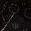 Baluchi Rug Handmade Multi Geometric 4x6 ft