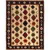 Kohistani Area Rug Handmade Beige Floral 5x8 ft