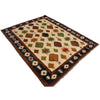 Kohistani Area Rug Handmade Beige Floral 5x8 ft