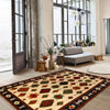 Kohistani Area Rug Handmade Beige Floral 5x8 ft