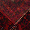 Bokhara Rug Handmade Vibrant Red Medallion 4x6 ft