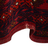 Bokhara Rug Handmade Vibrant Red Medallion 4x6 ft