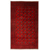 Baluchi Rug Handmade Red Floral 4x6 ft