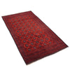 Baluchi Rug Handmade Red Floral 4x6 ft